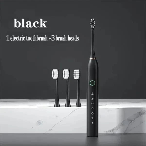 Dream Motto 1 Set Black / 4 Brush Heads / Without Travel Kit π₯ HOT SALE 49% OFF π₯ Electric Toothbrush