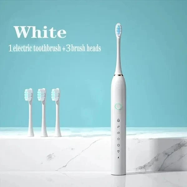 Dream Motto 1 Set White / 4 Brush Heads / Without Travel Kit π₯ HOT SALE 49% OFF π₯ Electric Toothbrush