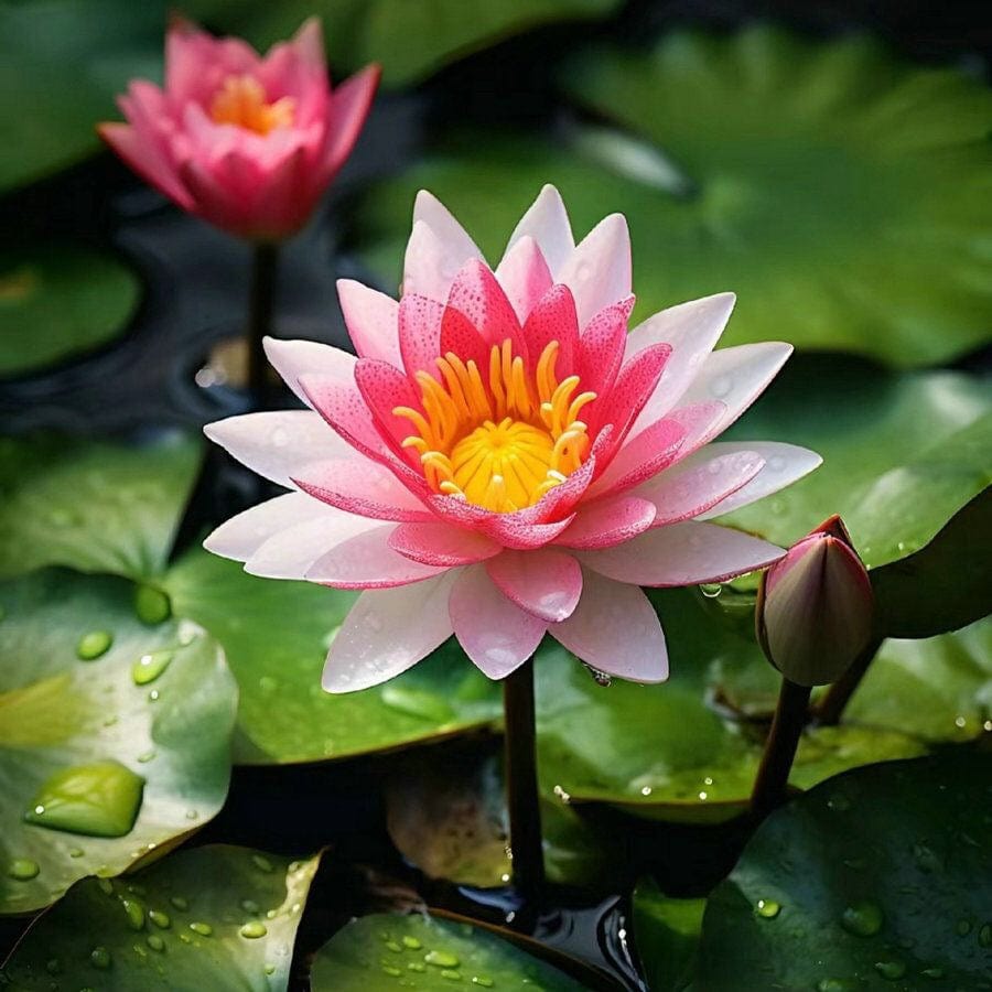Dream Motto 🌸【7 days germination】Last Day Sale - 50% OFF💐The Sacred Bonsai Bowl Lotus Flower