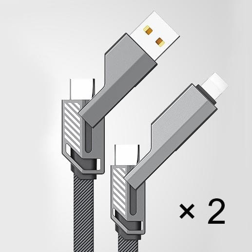 Dream Motto Buy 2 Get 40% off 4-in-1 60W Nylon Fast Charging USB-C Cable