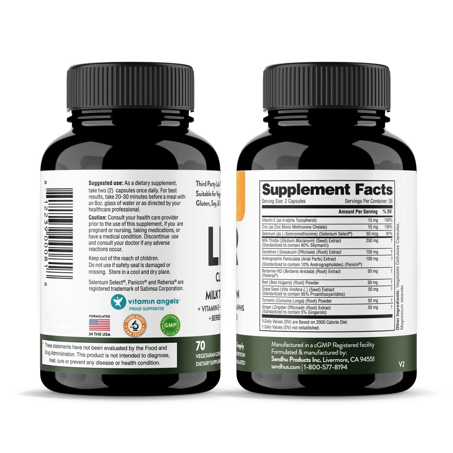 Dream Motto Cleanse Detox, 1 Month+ Supply| Herbal Supplement for Health (70 capsules per bottle)
