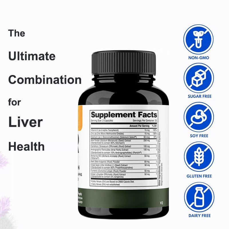 Dream Motto Cleanse Detox, 1 Month+ Supply| Herbal Supplement for Health (70 capsules per bottle)