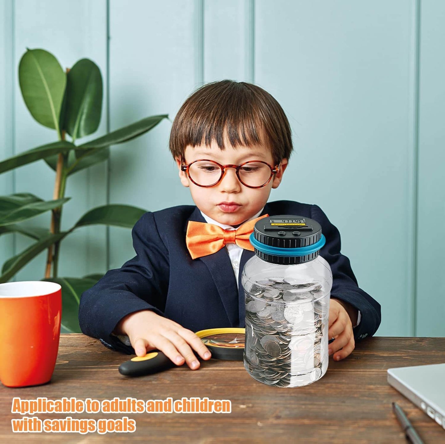 Dream Motto Digital Coin Jar