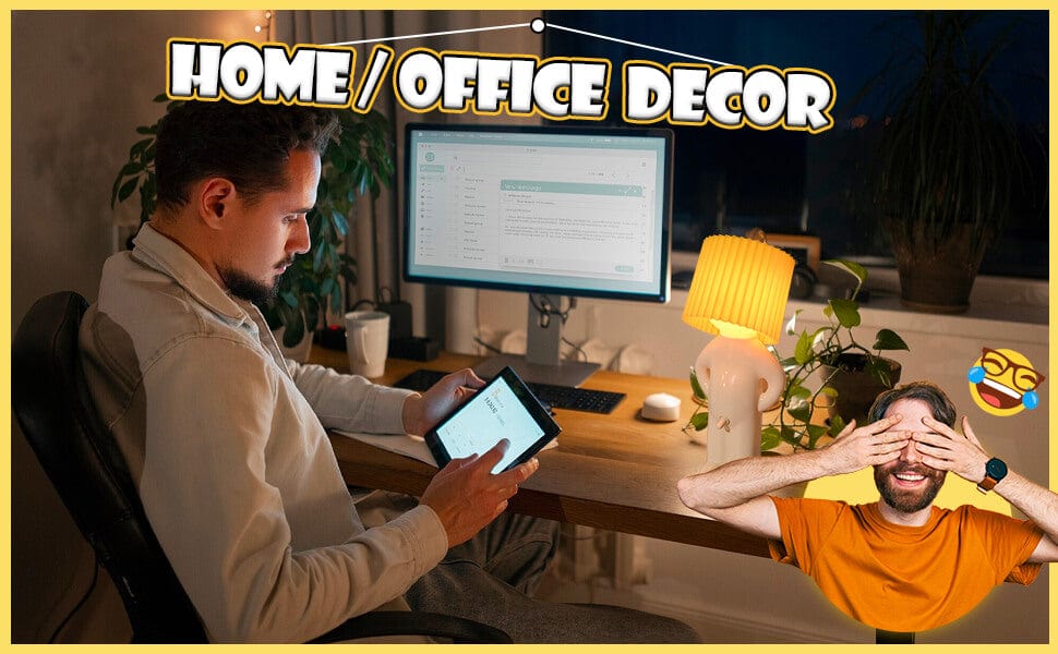 Dream Motto Funny Boy Night Light