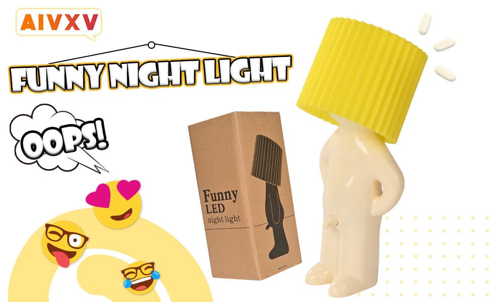 Dream Motto Funny Boy Night Light