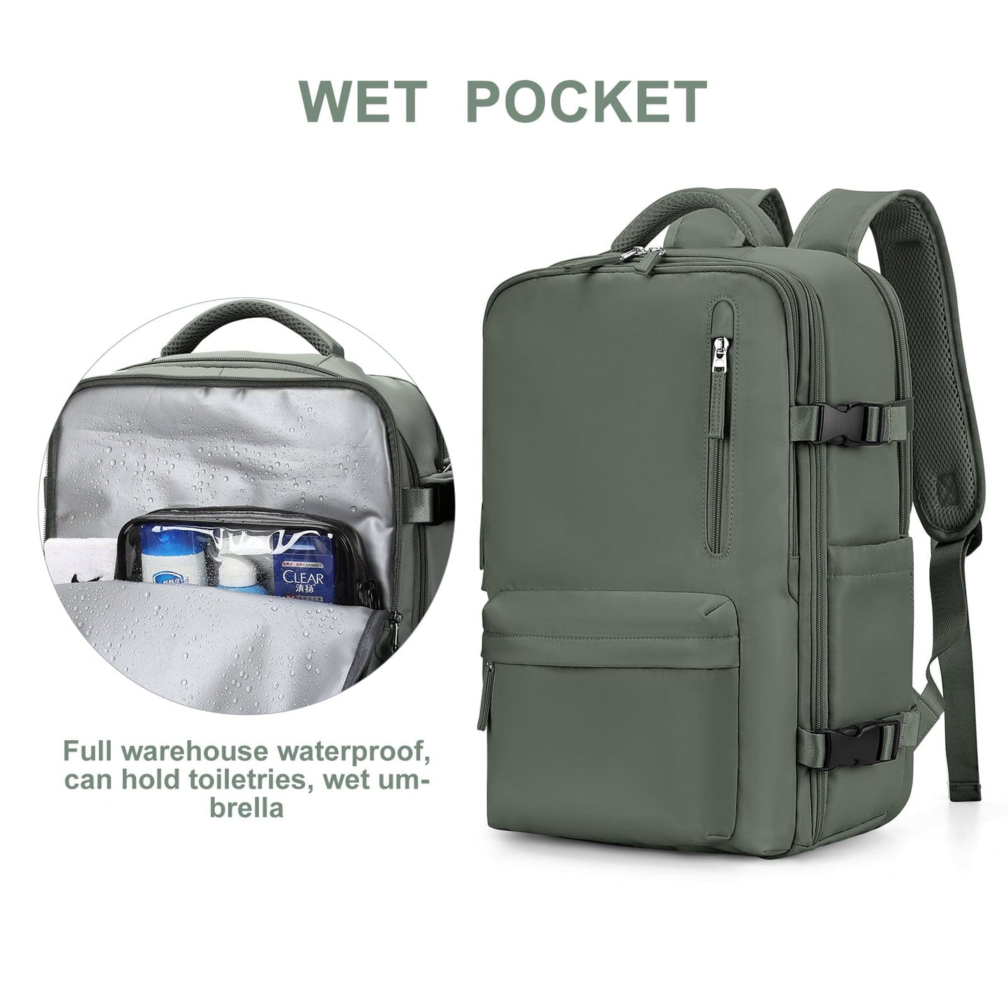 Dream Motto Hot products 🔥2024 HOT SALE 50% OFF🔥Waterproof Travel Backpack