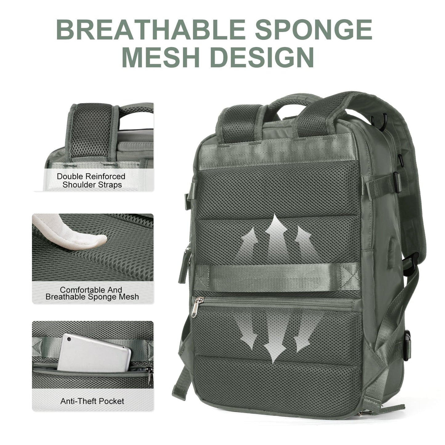 Dream Motto Hot products 🔥2024 HOT SALE 50% OFF🔥Waterproof Travel Backpack