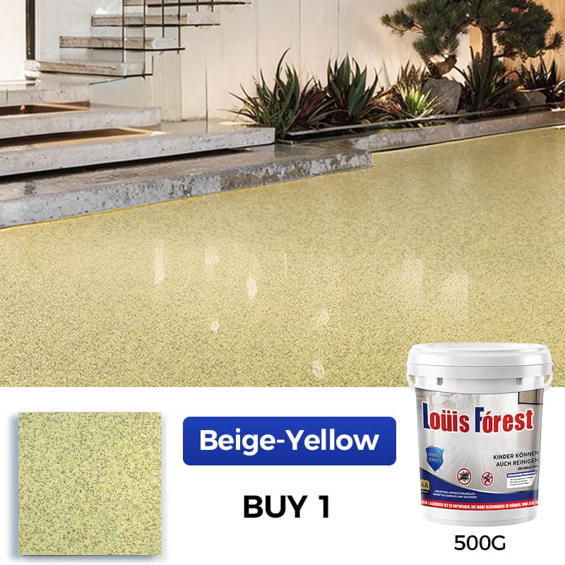 Dream Motto™ Hot products Beige-Yellow / 🔥🔥500g / 1 PC ✨New Arrival✨High-Gloss Marble Finish Epoxy Floor Coating (Free Shipping✈️)