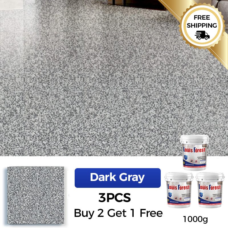 Dream Motto™ Hot products Dark Gray / 🔥🔥1000g / 3 PCS (🔥Buy 2 Get 1 Free) ✨New Arrival✨High-Gloss Marble Finish Epoxy Floor Coating (Free Shipping✈️)