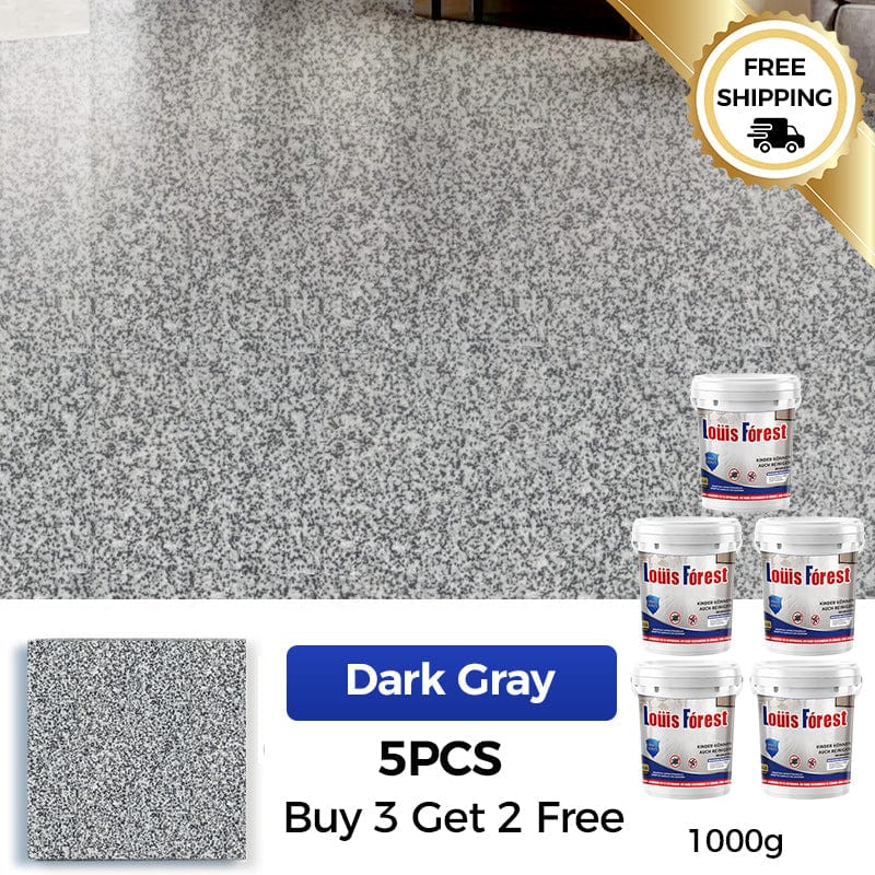 Dream Motto™ Hot products Dark Gray / 🔥🔥1000g / 5 PCS (🔥Buy 3 Get 2 Free) ✨New Arrival✨High-Gloss Marble Finish Epoxy Floor Coating (Free Shipping✈️)