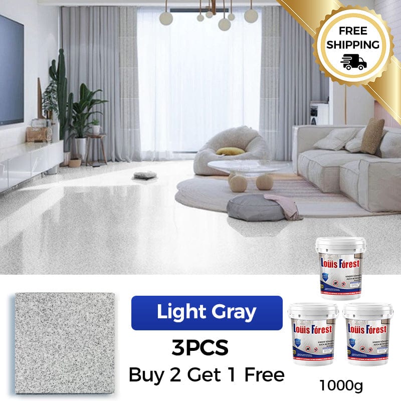 Dream Motto™ Hot products Light Gray / 🔥🔥1000g / 3 PCS (🔥Buy 2 Get 1 Free) ✨New Arrival✨High-Gloss Marble Finish Epoxy Floor Coating (Free Shipping✈️)