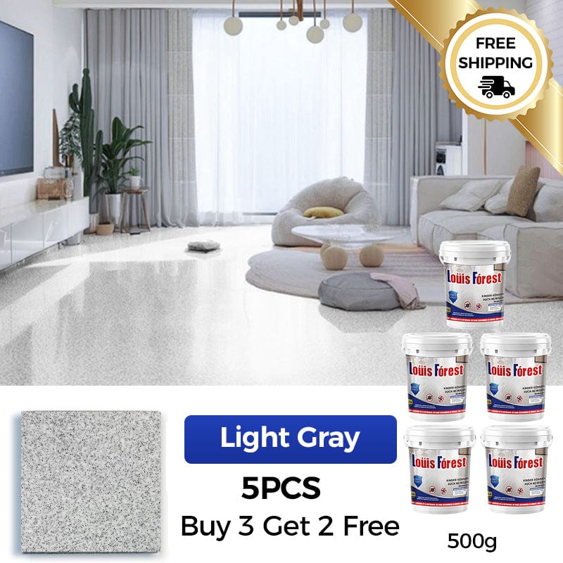 Dream Motto™ Hot products Light Gray / 🔥🔥500g / 5 PCS (🔥Buy 3 Get 2 Free) ✨New Arrival✨High-Gloss Marble Finish Epoxy Floor Coating (Free Shipping✈️)