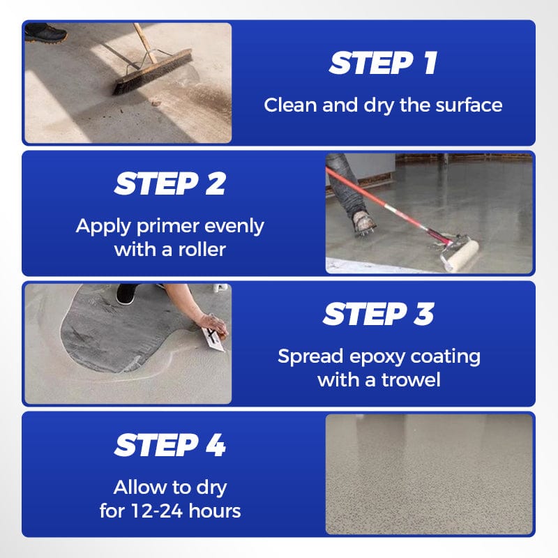 Dream Motto™ Hot products ✨New Arrival✨High-Gloss Marble Finish Epoxy Floor Coating (Free Shipping✈️)