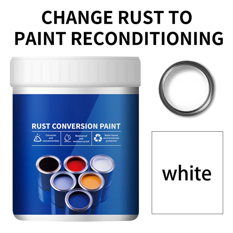 Dream Motto⢠Hot products White / BUY 1ăCan brush8m²/86ft²ă đĽHOT SALE 50%OFFđĽWater-based Metal Rust Inhibitor Multi-color Industrial Paint