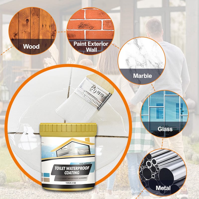 Dream Motto Houseware & Kitchen 🪣Clear Waterproof Patch & Seal Liquid