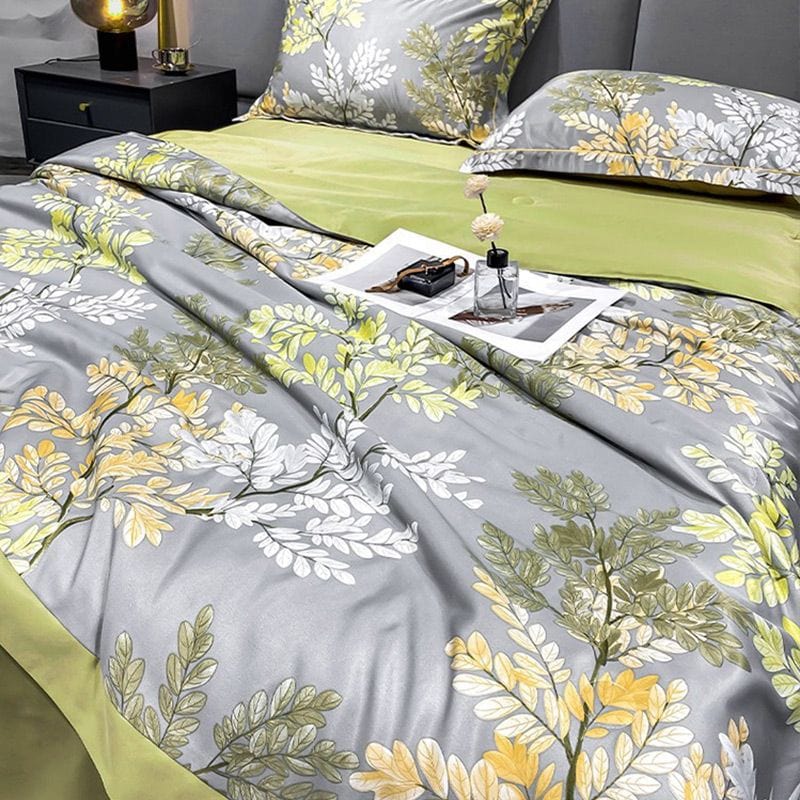 Dream Motto Houseware & Kitchen 🔥🔥Washable Icy Cool Breathable Summer Quilt 4-piece Set