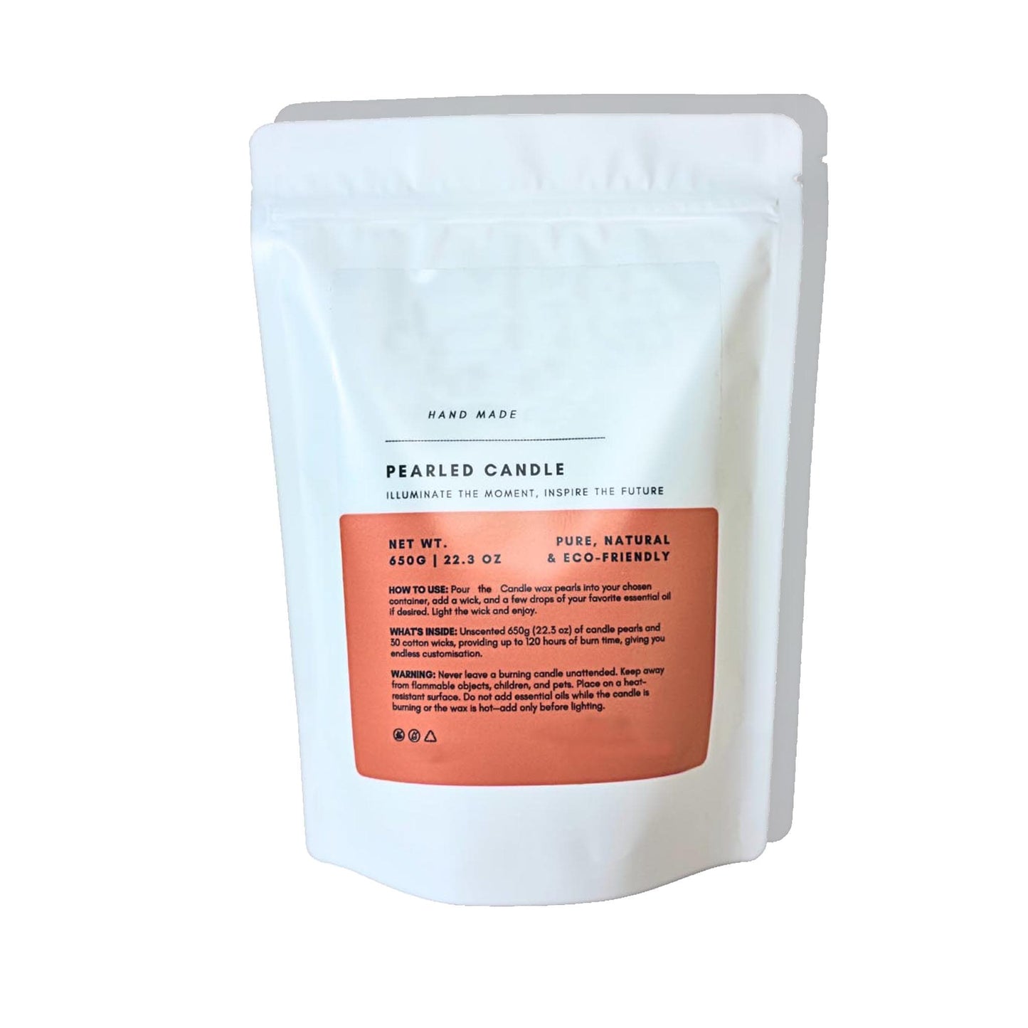 Dream Motto™ Peraled Candle Luminéa Candle Unscented