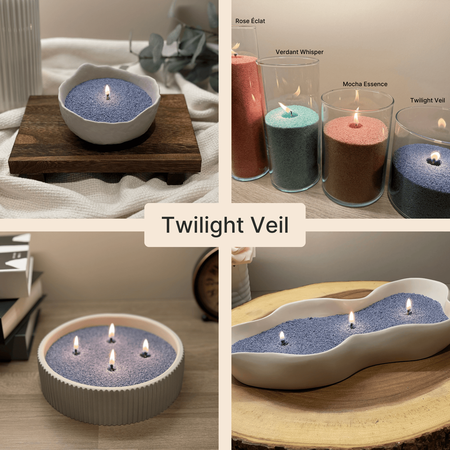 Dream Motto™ Peraled Candle Luminéa Candle Unscented
