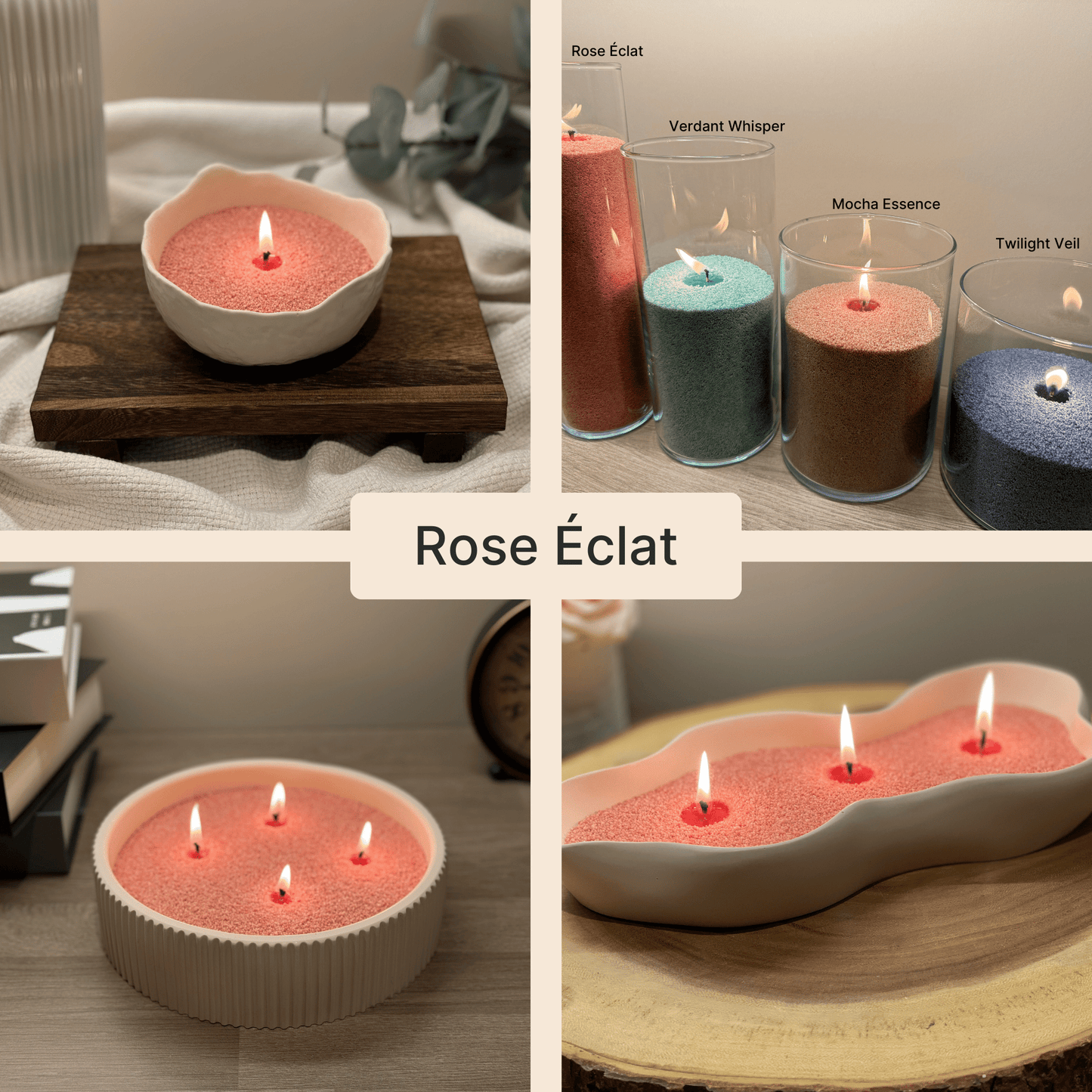 Dream Motto™ Peraled Candle Luminéa Candle Unscented
