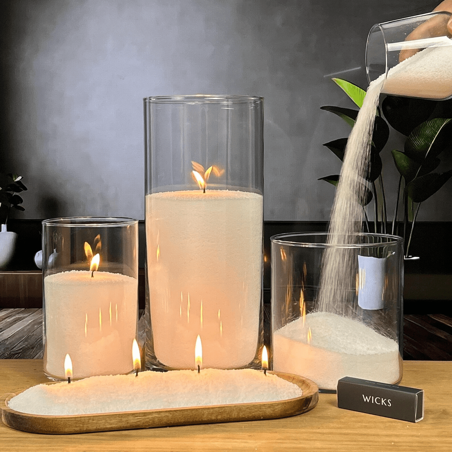 Dream Motto™ Peraled Candle Luminéa Candle Unscented