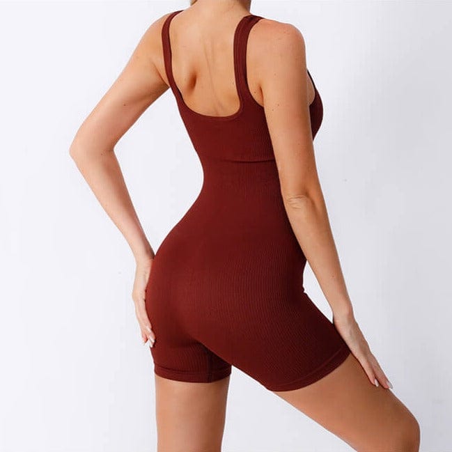 Dream Motto Round Neck Low Back Bodysuit