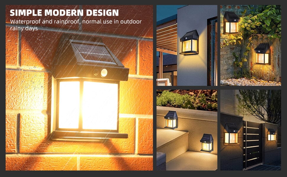 Dream Motto Solar LED Courtyard Lamp with Motion Sensors