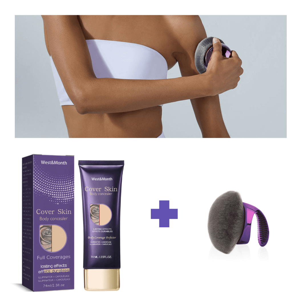 DreamMotto™ 1x Body Coverage Perfector + Body Brush Full Body Coverage Perfector-DreamMotto™