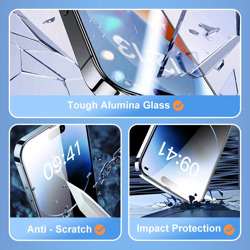 DreamMotto⢠Electronics & Accessories š„Limited time 50% offš„ iPhone Tempered Anti-Peeking Screen Protector - No Bubbles No Dust