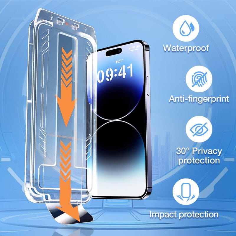 DreamMotto⢠Electronics & Accessories š„Limited time 50% offš„ iPhone Tempered Anti-Peeking Screen Protector - No Bubbles No Dust