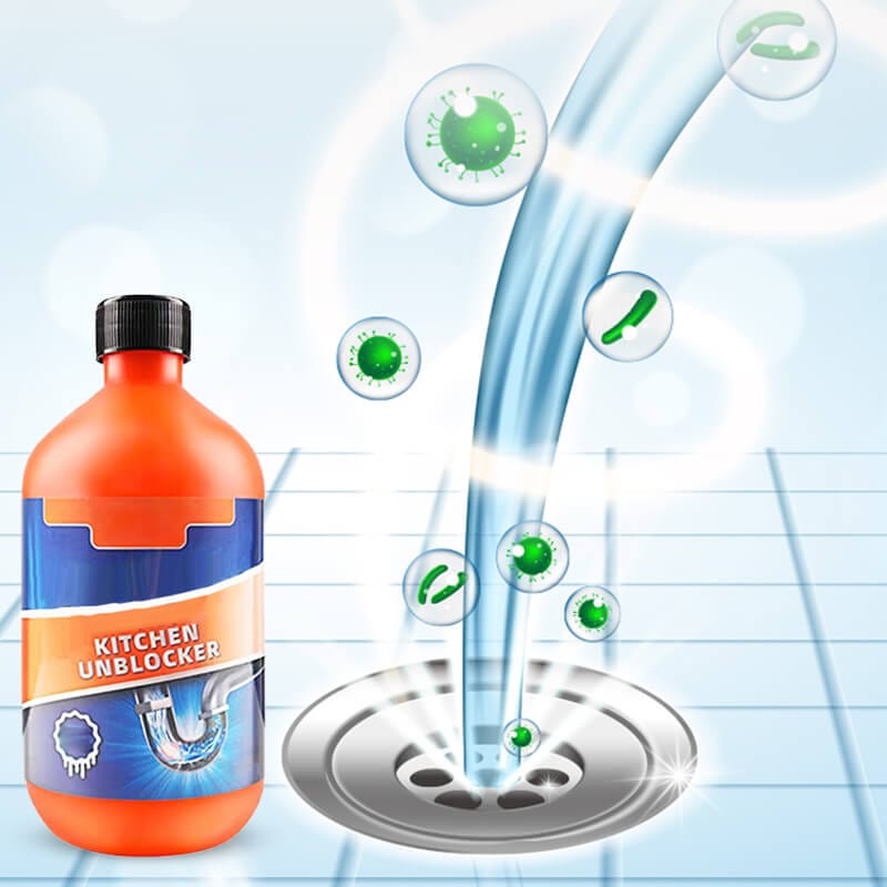 DreamMotto Houseware & Kitchen 🏠🚿 Wide range of applications, the pipeline dredging agent is suitable for various pipes! 🏠🚿