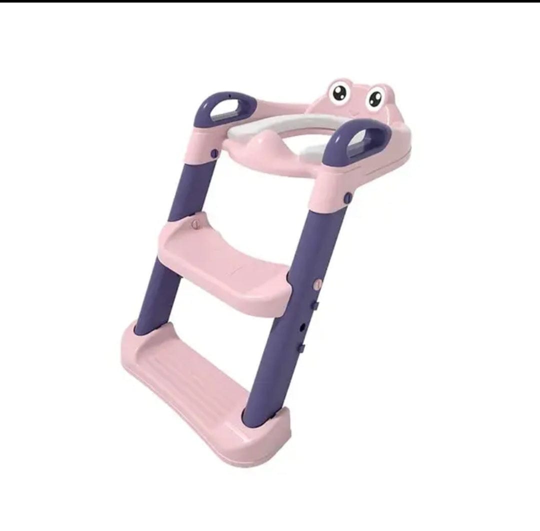 DreamMotto™ Toddlers Potty Training Toilet Seat Step Stool Ladder Adjustable Height for Kids.... Child Toilet Seat