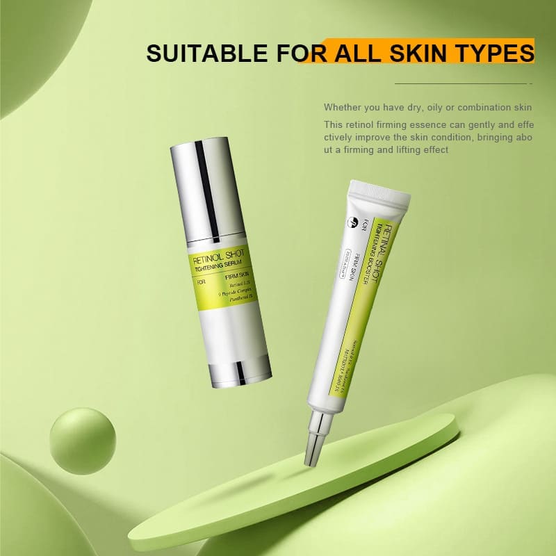 Glowra The Vita A Retinal Shot Tightening Booster & Retinol Serum SET