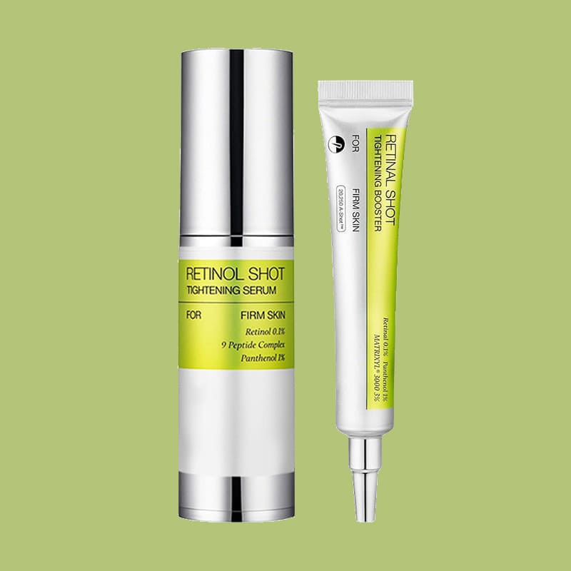 Glowra The Vita A Retinal Shot Tightening Booster & Retinol Serum SET