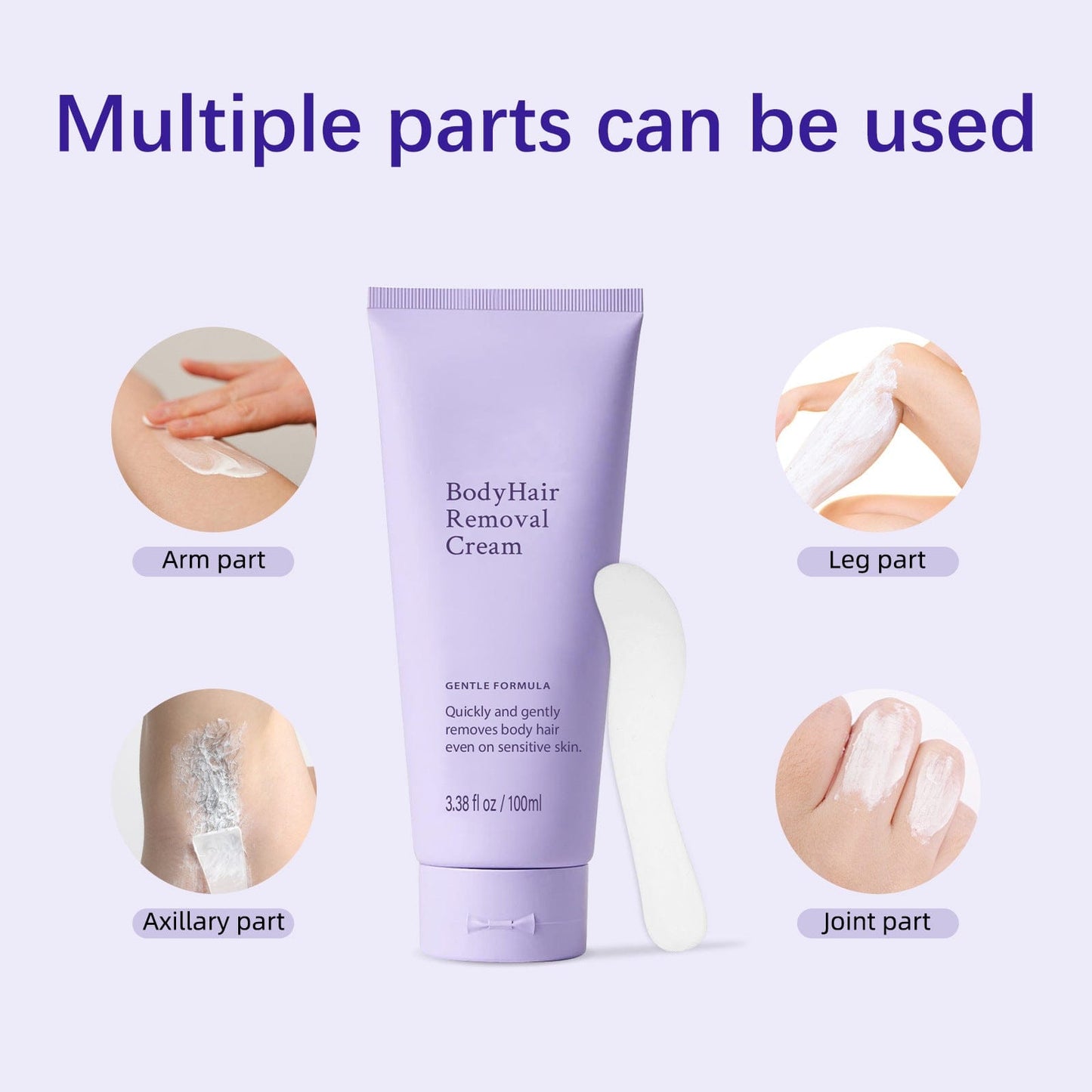 Glowra Wax & Hair Removal Glowra Body Hair Removal Cream