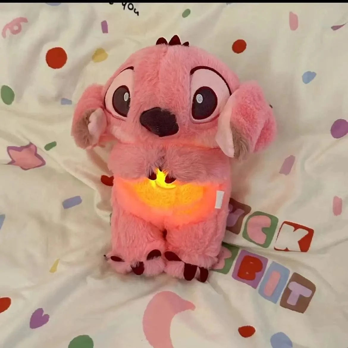 HeavenlyMerch Pink Lilo and Stitch Breathe Toy
