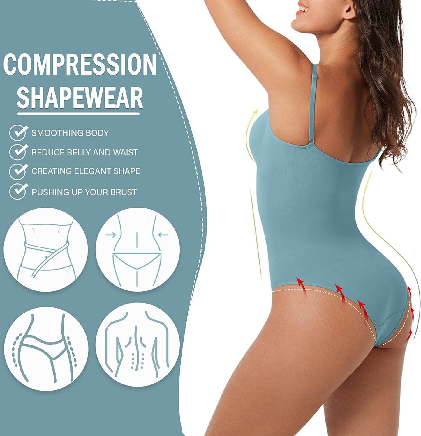 HeyShape Snatched Shapewear Bodysuit