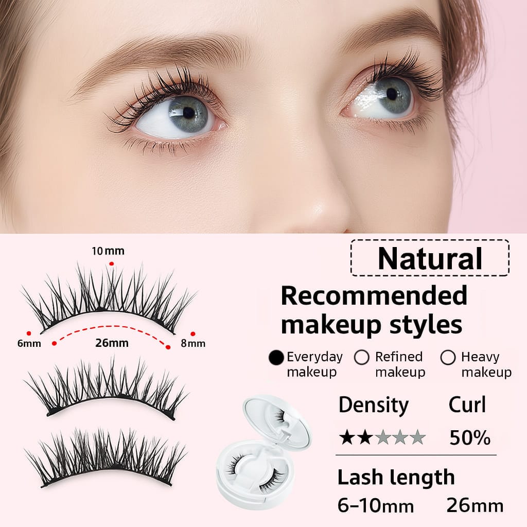 Lumineau Natural Glowra Magnetic Lash Kit