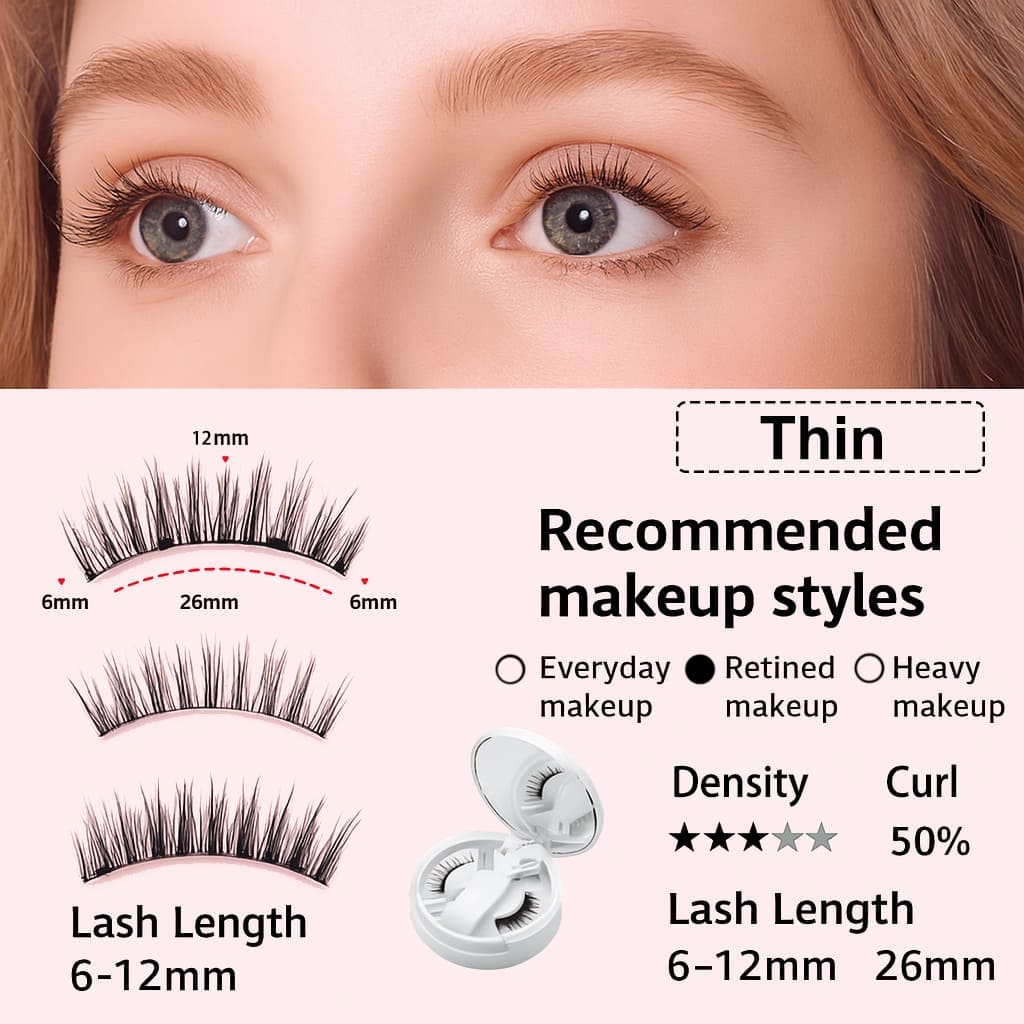 Lumineau Thin Glowra Magnetic Lash Kit