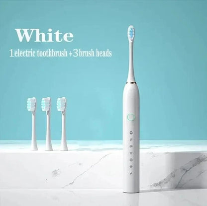 Dream Motto 1 Set White / 4 Brush Heads / Without Travel Kit 🔥 HOT SALE 49% OFF 🔥 Electric Toothbrush