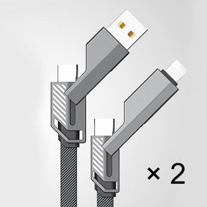 Dream Motto Buy 2 Get 40% off 4-in-1 60W Nylon Fast Charging USB-C Cable