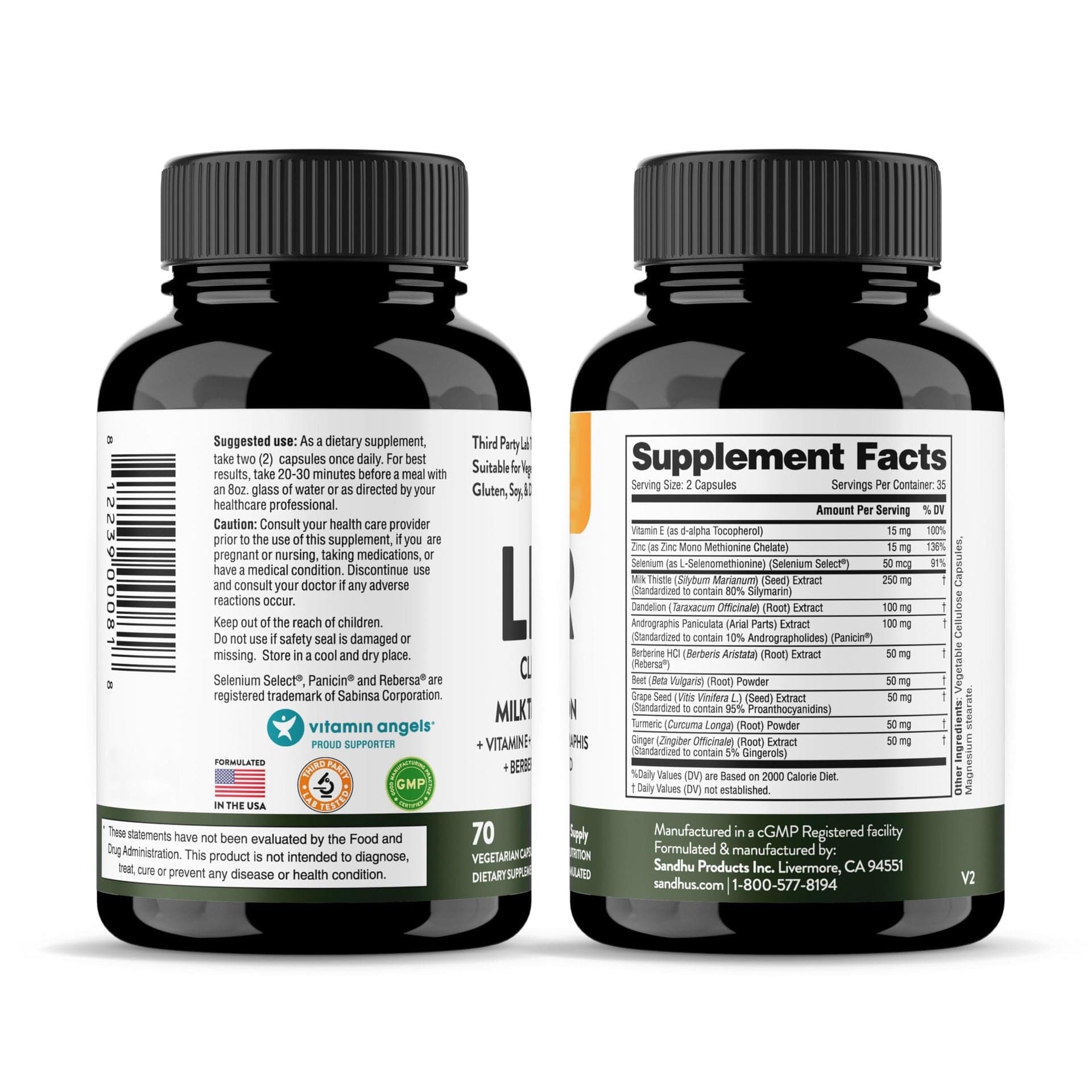 Dream Motto Cleanse Detox, 1 Month+ Supply| Herbal Supplement for Health (70 capsules per bottle)