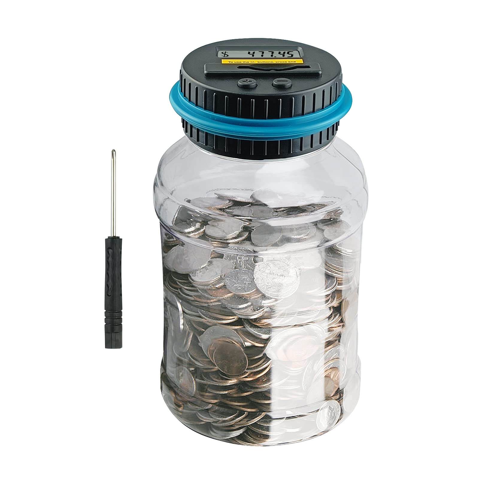 Dream Motto Digital Coin Jar