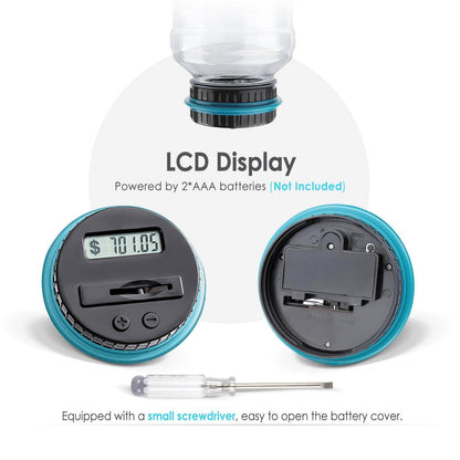 Dream Motto Digital Coin Jar