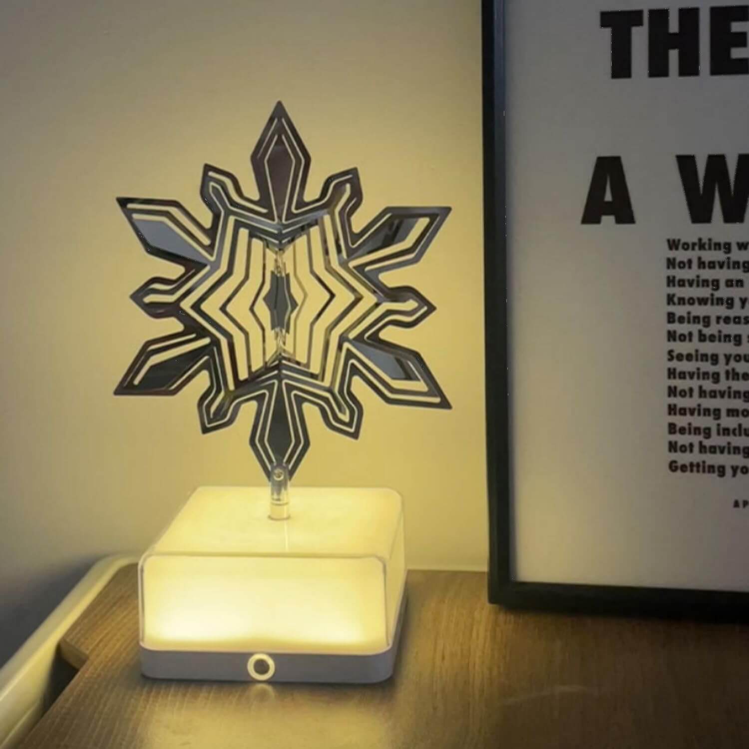 Dream Motto DIY Rotating Ambient Light