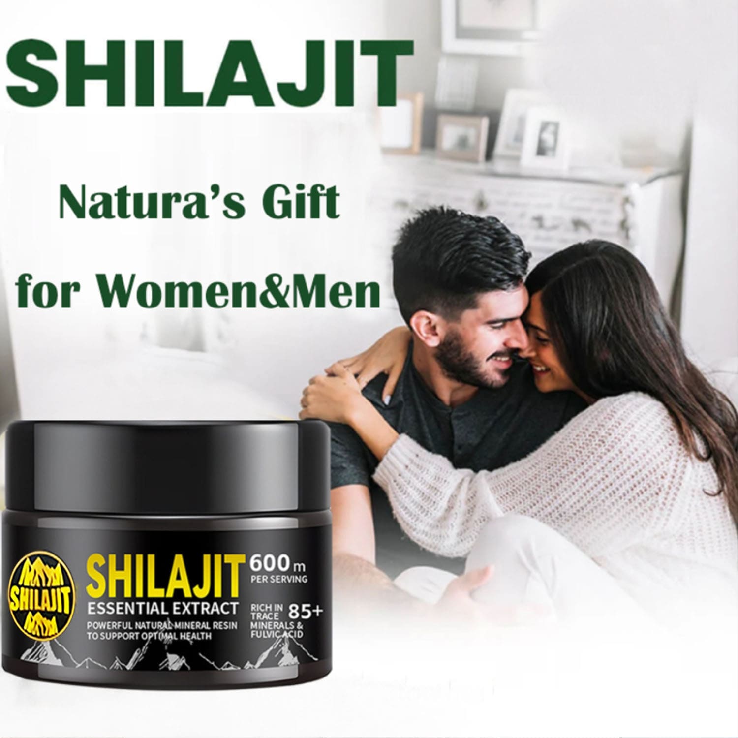 Dream Motto 🔥Himalayan Shilajit Resin, 600mg Max Potency