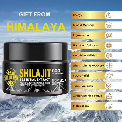 Dream Motto 🔥Himalayan Shilajit Resin, 600mg Max Potency