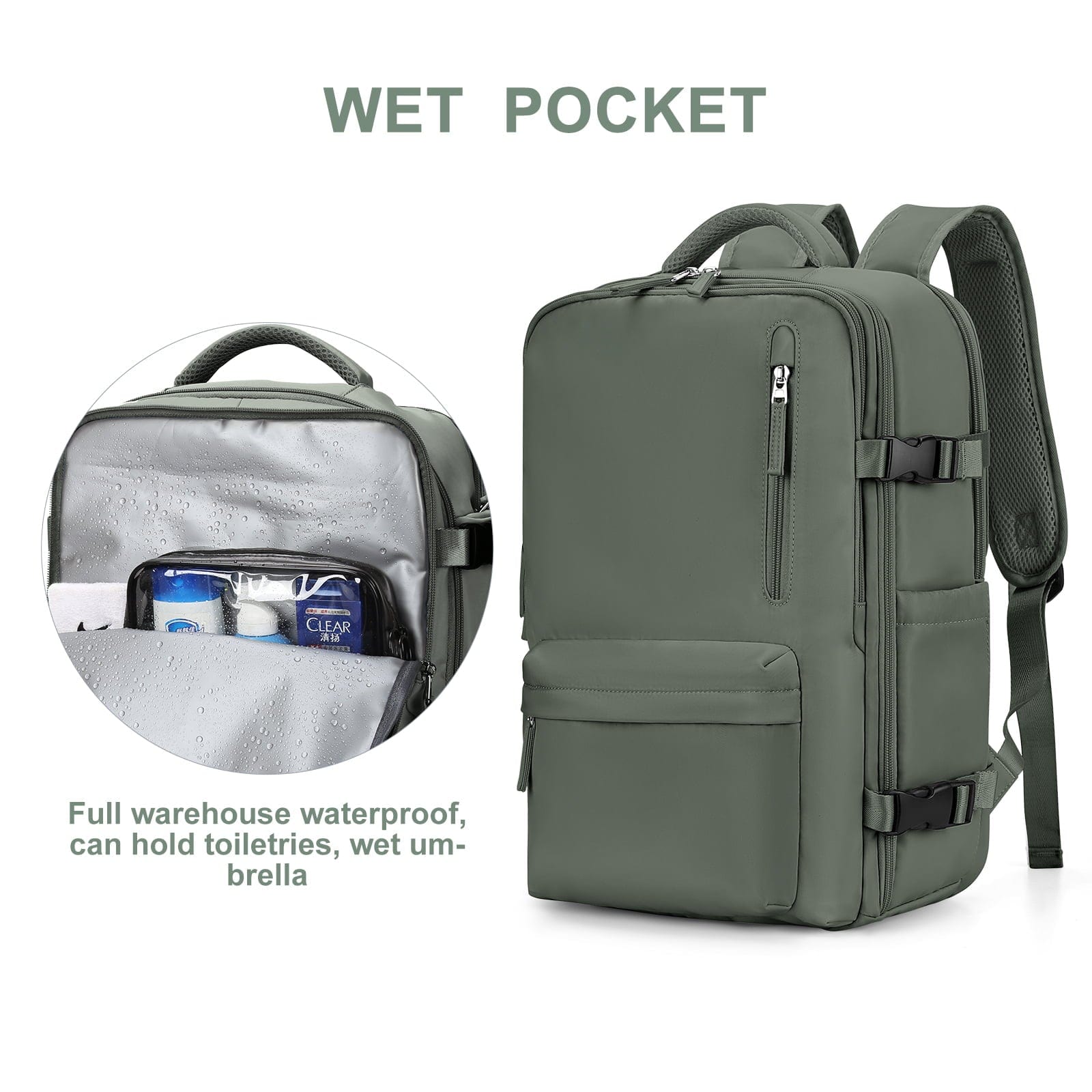 Dream Motto Hot products 🔥2024 HOT SALE 50% OFF🔥Waterproof Travel Backpack