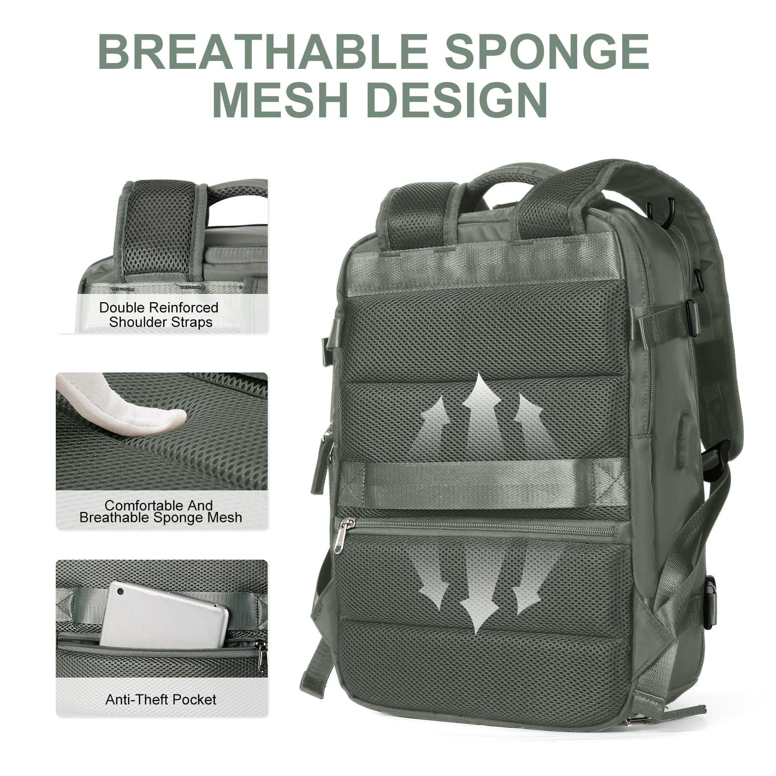 Dream Motto Hot products 🔥2024 HOT SALE 50% OFF🔥Waterproof Travel Backpack