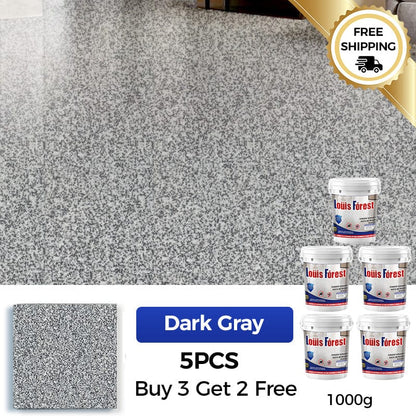 Dream Motto™ Hot products Dark Gray / 🔥🔥1000g / 5 PCS (🔥Buy 3 Get 2 Free) ✨New Arrival✨High-Gloss Marble Finish Epoxy Floor Coating (Free Shipping✈️)