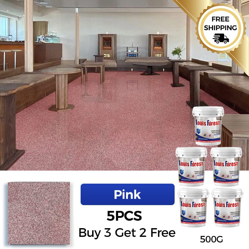 Dream Motto™ Hot products Pink / 🔥🔥500g / 5 PCS (🔥Buy 3 Get 2 Free) ✨New Arrival✨High-Gloss Marble Finish Epoxy Floor Coating (Free Shipping✈️)